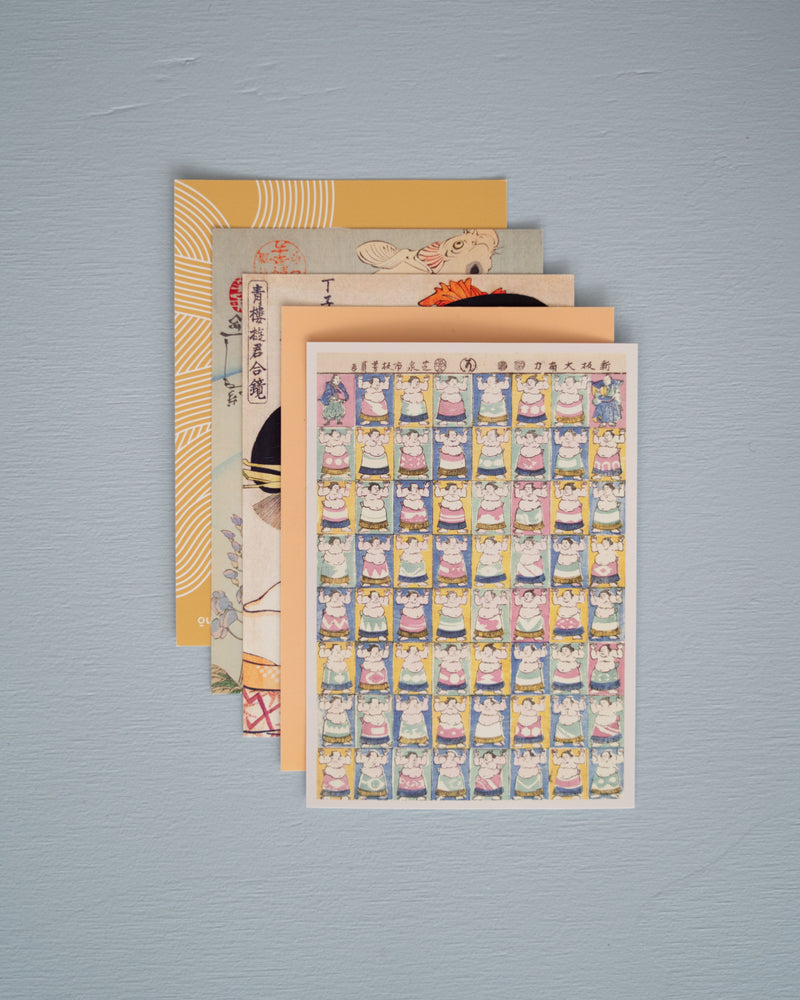 A6 kort - japanske motiver (assorteret)