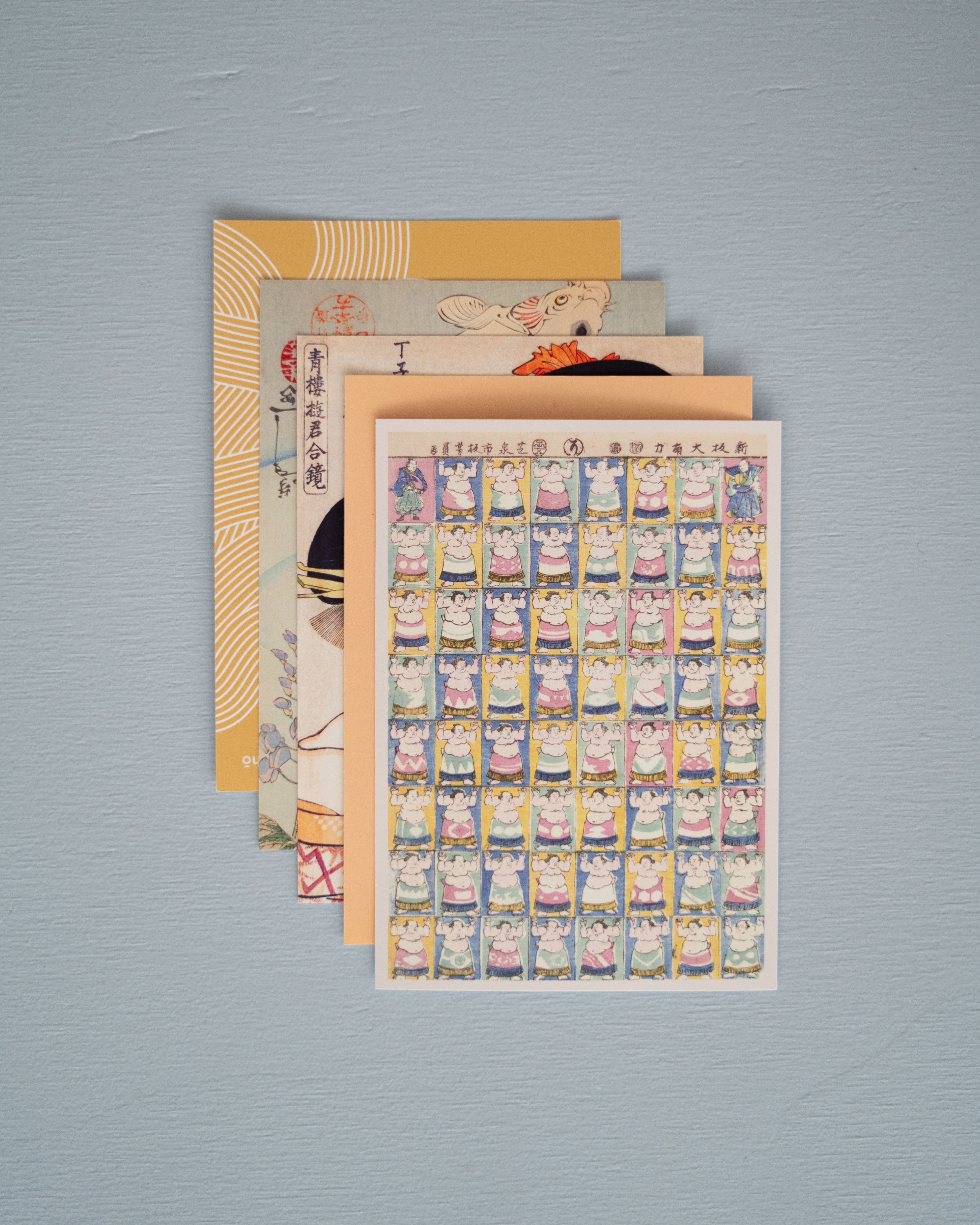 A6 kort - japanske motiver (assorteret)