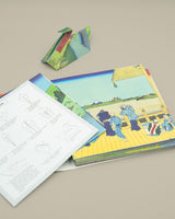 Origami paper block with Japanese prints (200 sheets)