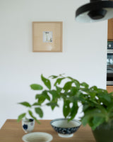 IKEBANA - Framed woodcut