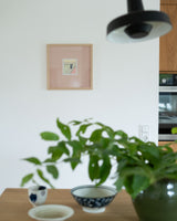 IKEBANA - Framed woodcut