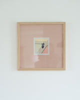 IKEBANA - Framed woodcut