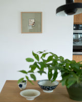 IKEBANA - Framed woodcut