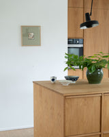 IKEBANA - Framed woodcut