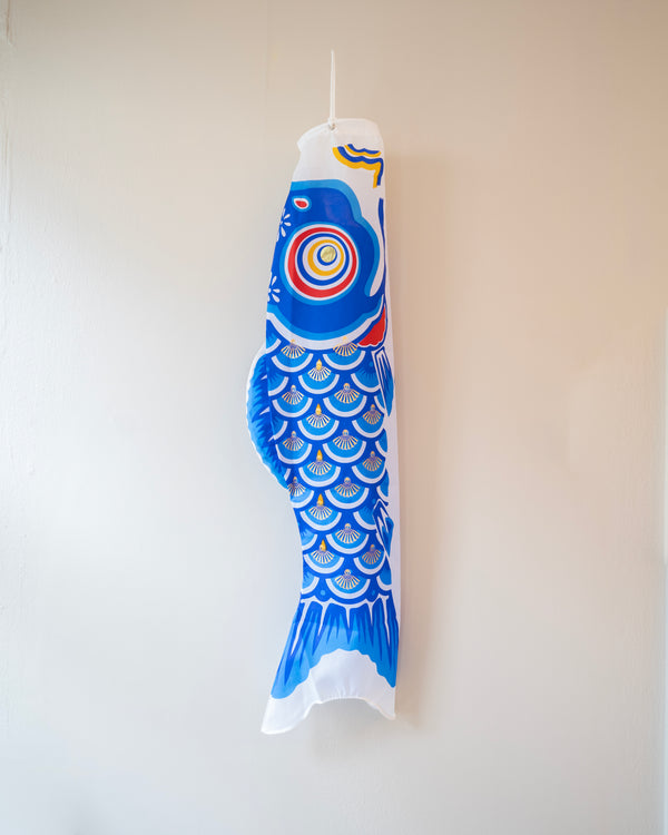 Koinobori pennant 80 cm (blue)