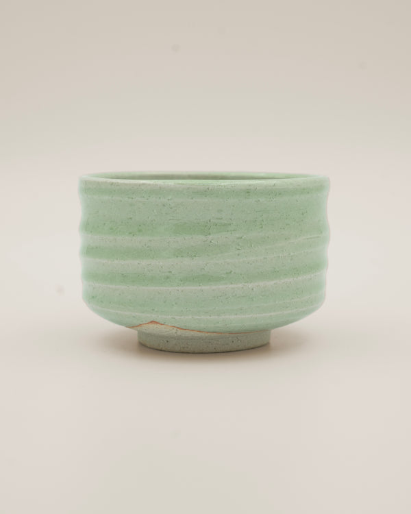 Pastel green matcha bowl