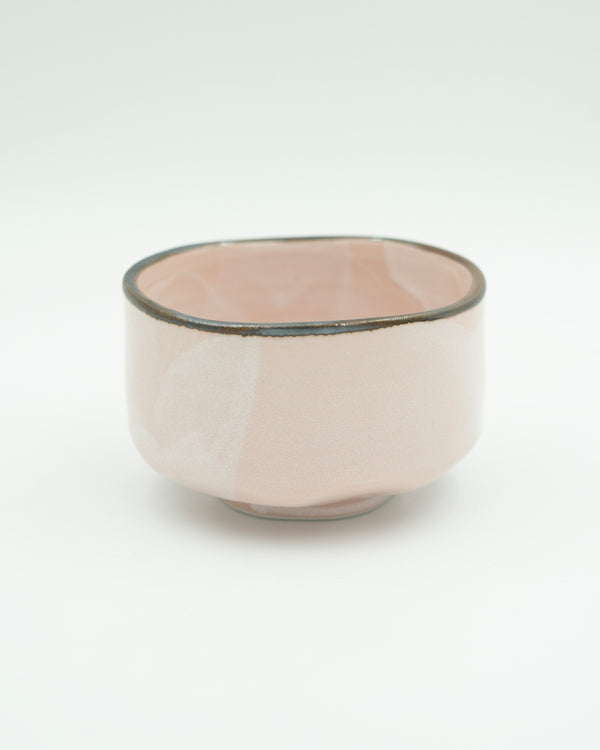 Pink matcha bowl