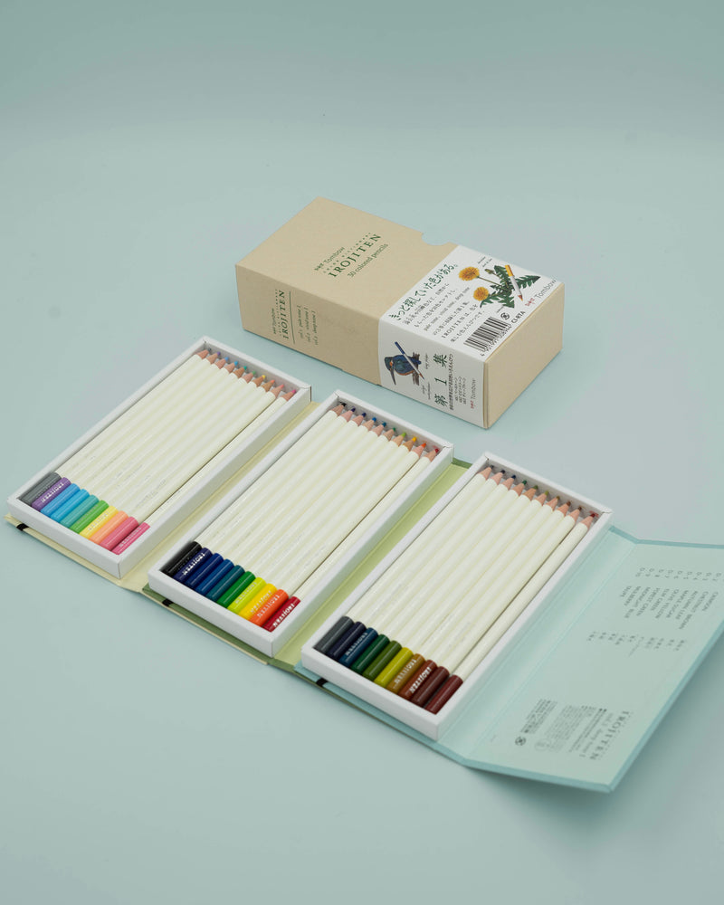 Tombow Irojiten Rainforest - colored pencil set 30 pcs.