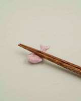 Pink sea bream chopstick holder