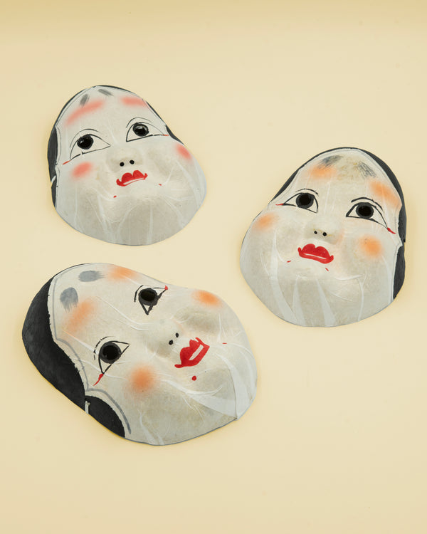 Japansk maske Otafuku (stor)