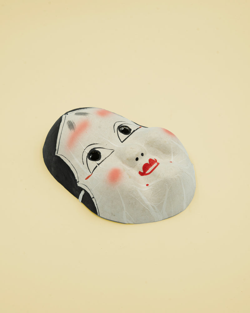 Japansk maske Otafuku (stor)