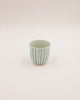Cup with colorful stripes
