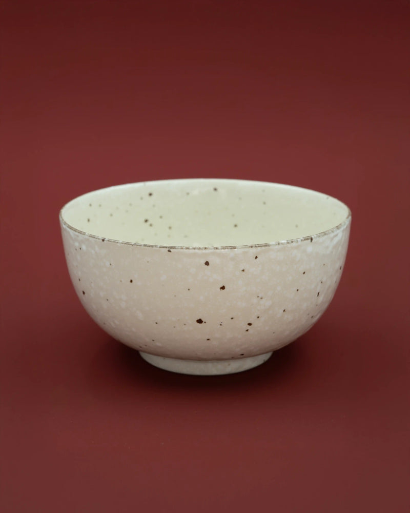 Ramenskål med glasurstænk