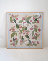 Furoshiki 'Pensamiento' (Beige) - 75x75