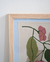 Furoshiki 'Pensamiento' (Beige) - 75x75