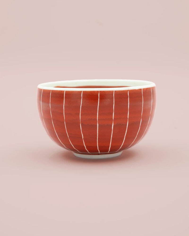Red-striped bowl 