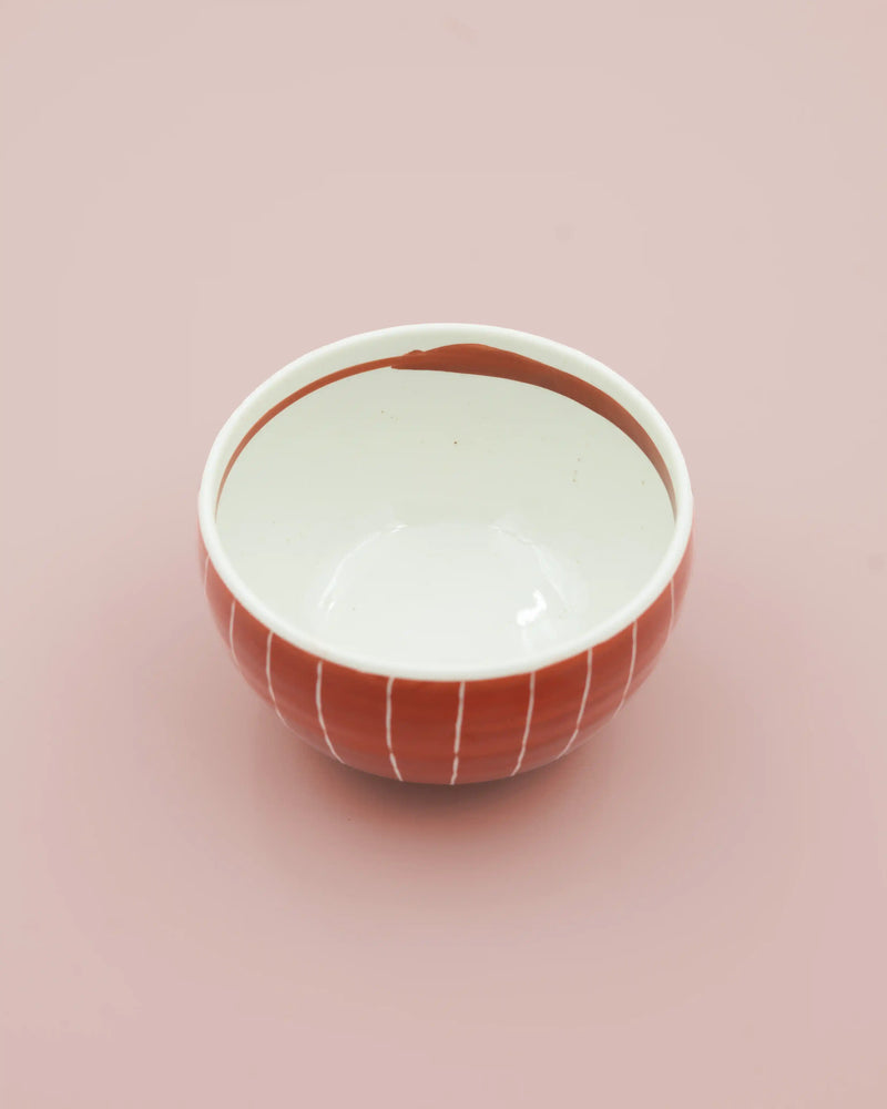Red-striped bowl 