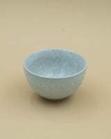 Lys gråblå skål