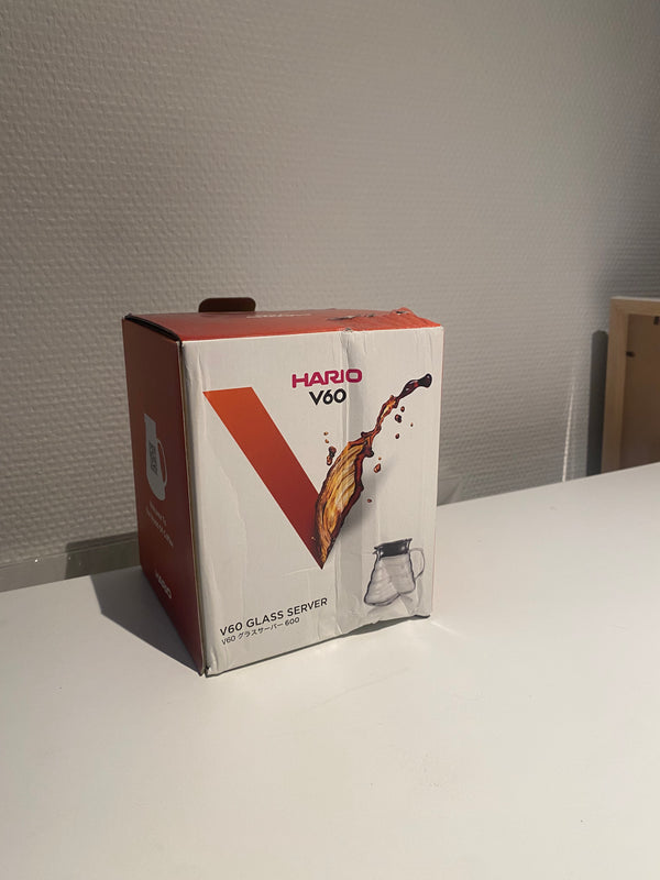 Hario V60 glaskande 02 (beskadiget emballage)