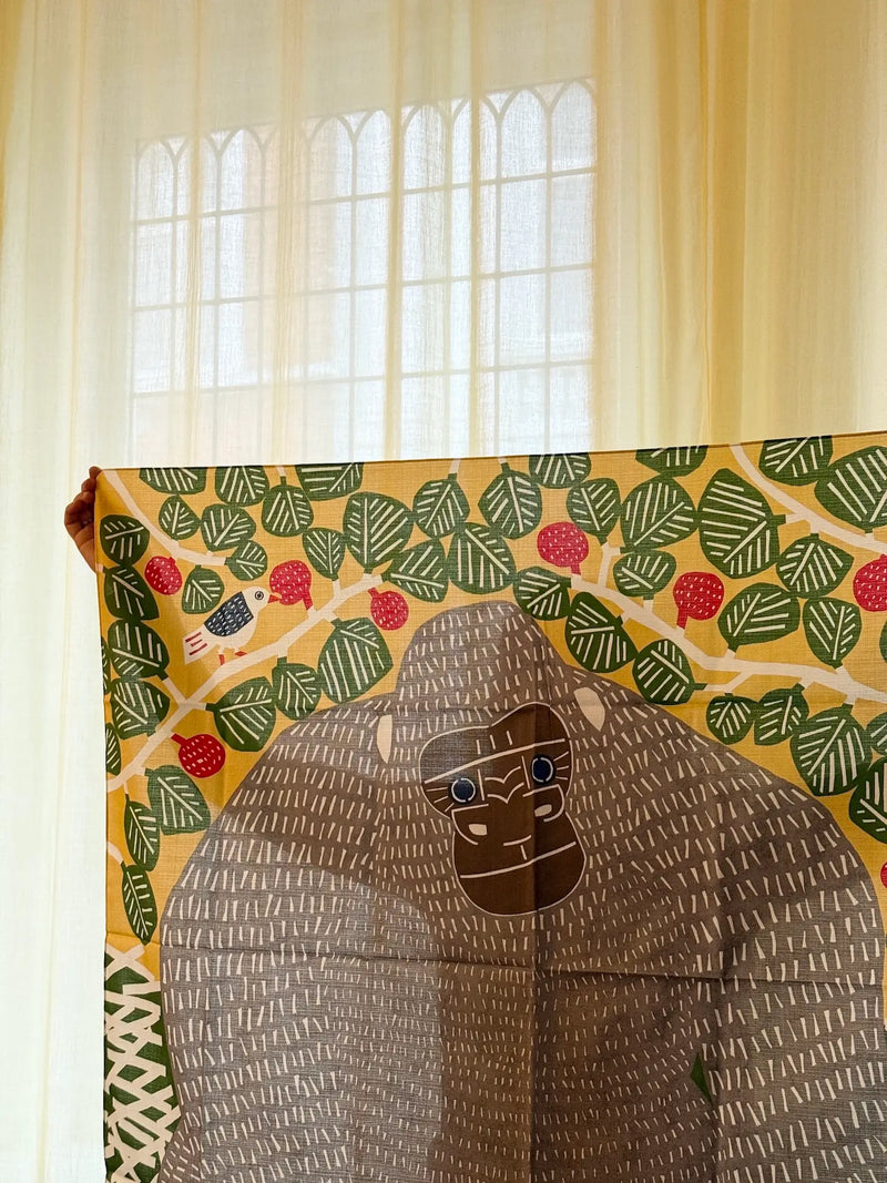 Furoshiki 'Gorilla Green' - 104x104