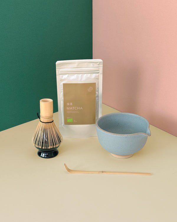 Matchasæt med Julie Damhus skål - Traditional matcha