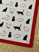 Furoshiki 'Neko' - 50x50
