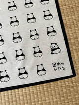 Furoshiki 'Panda' - 50x50