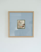 JŪTAN - Framed woodcut