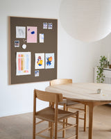 Pinbōdo opslagstavle - Chairo/Brun - 100x120