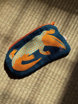 Fabric purse - Crocodile