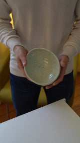 Pastel green bowl