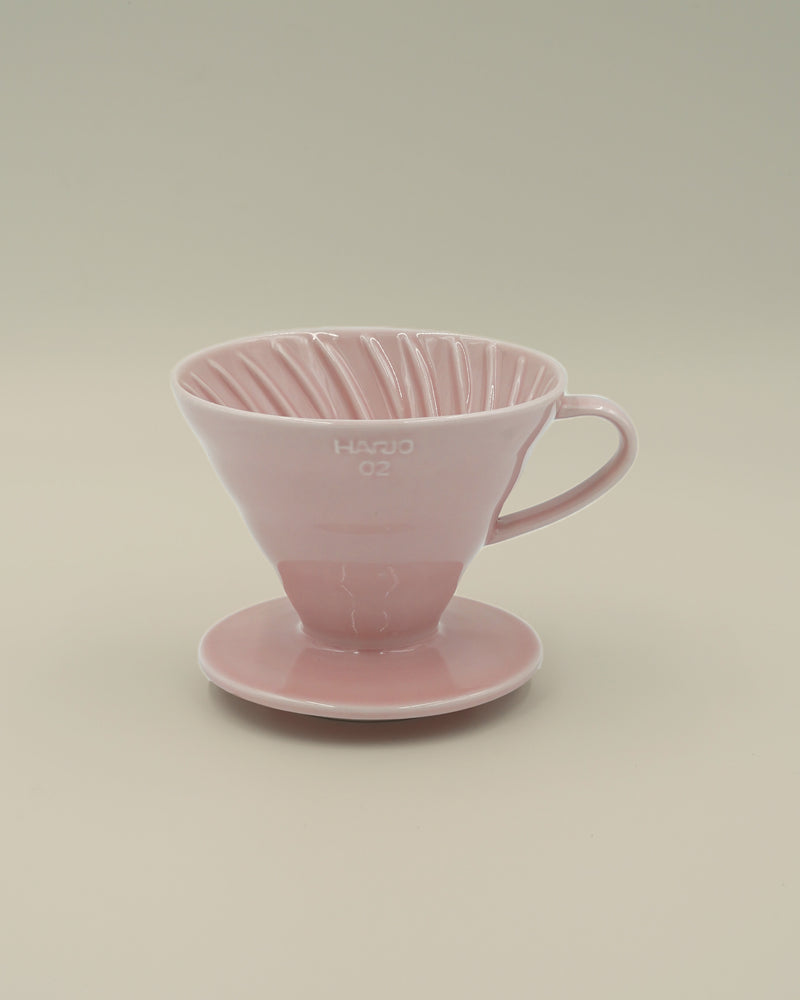 Hario tragt i rosa porcelæn (02)