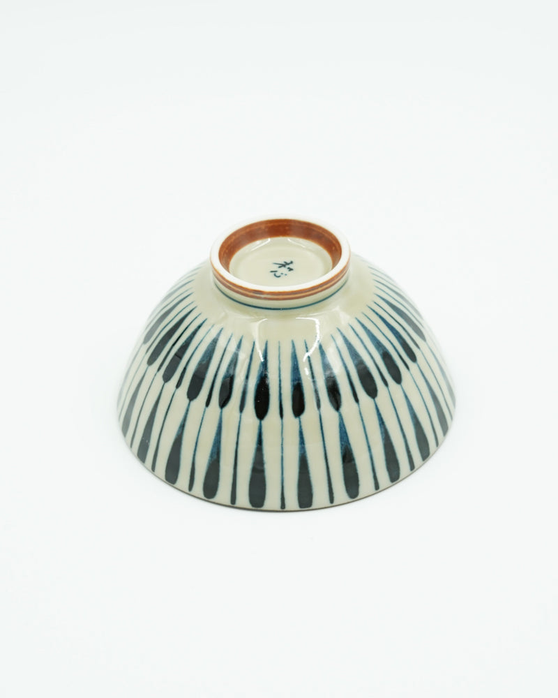 Bowl with detailed striped pattern (Small)
