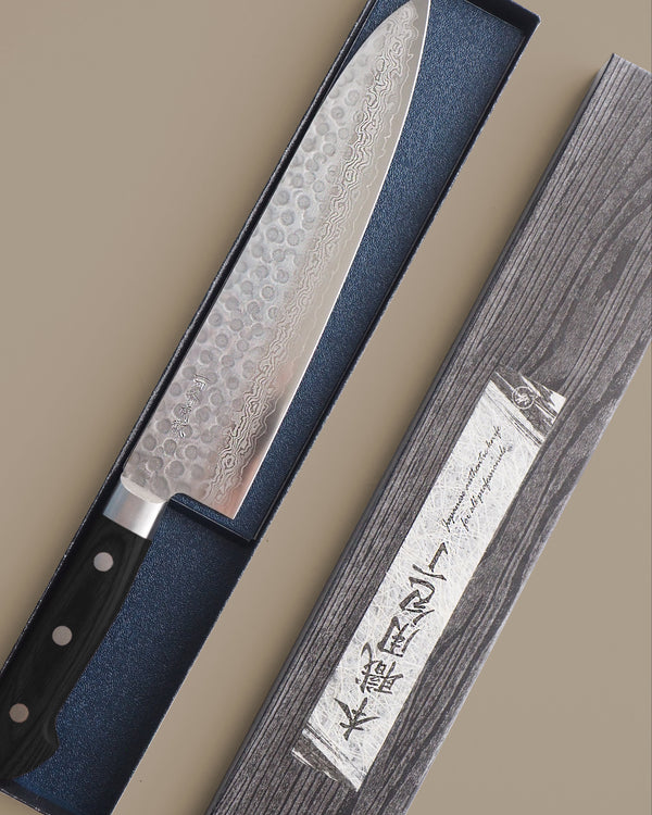 Gyuto kniv | 21 cm | Sort
