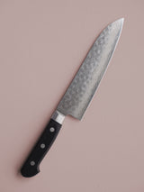 Santoku kniv | 18 cm | Sort