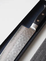 Santoku kniv | 18 cm | Sort