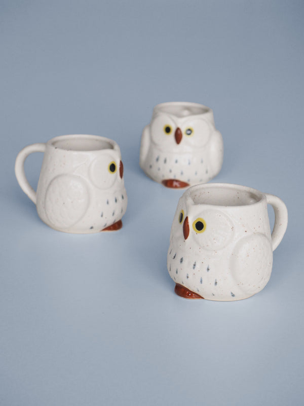 Owl mug with handle (Pre-order)