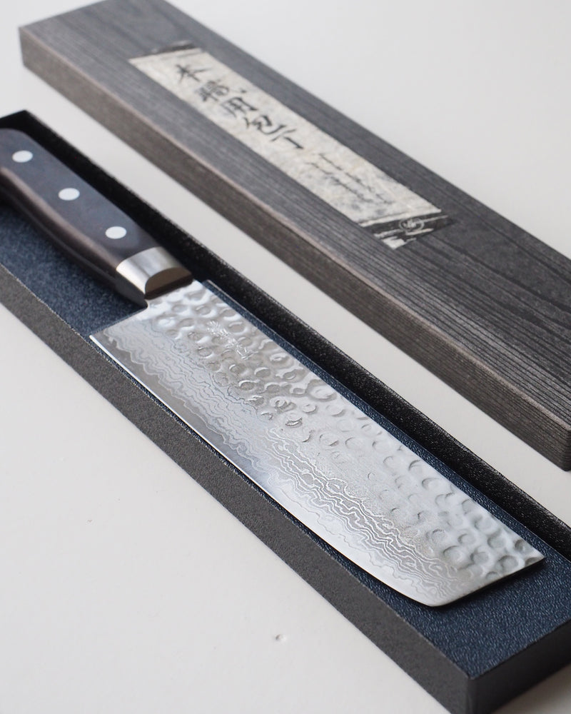 Nakiri kniv | 16,5 cm | Sort
