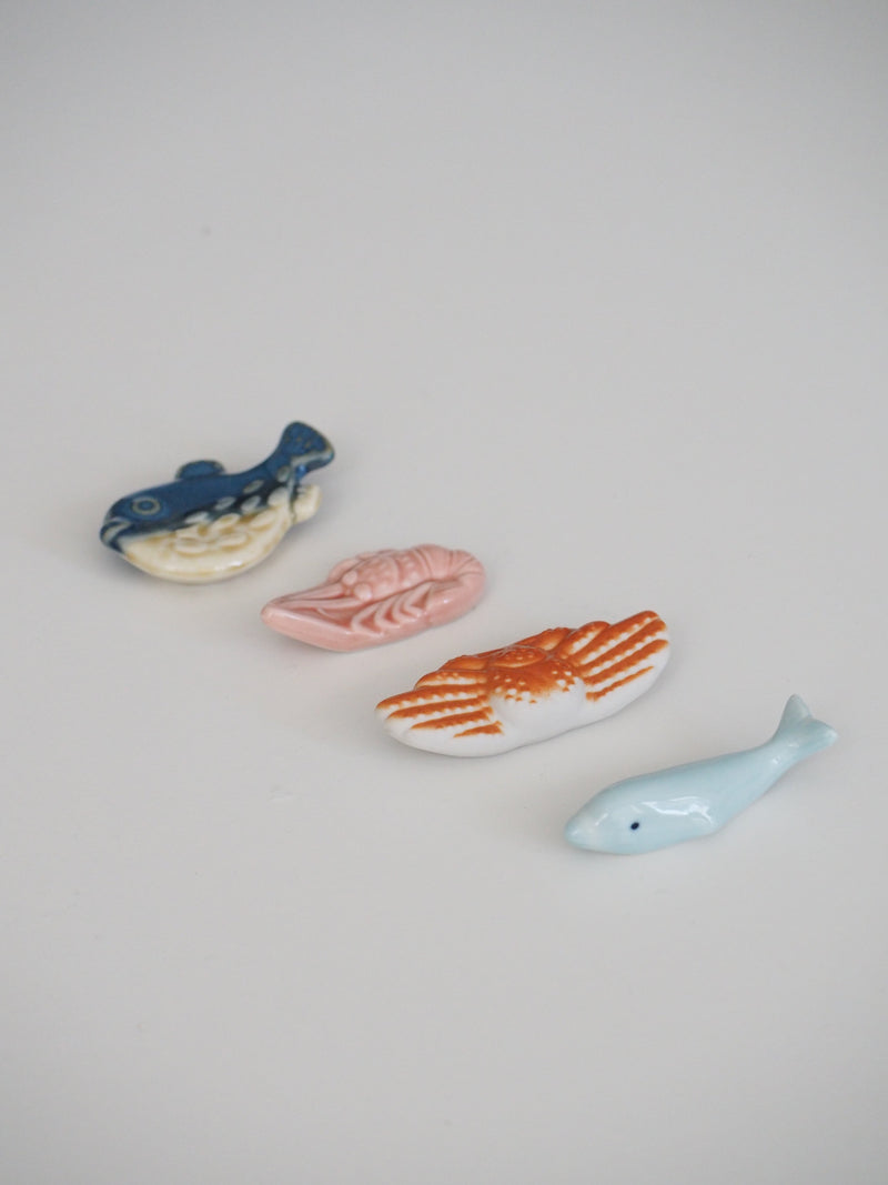 Chopstick holder, fugu (Japanese puffer fish)