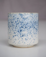 Blue stained mug