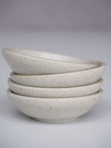 Sand colored soy bowl