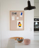 Pinbōdo notice board - Momoiro/Rosa - 50x70