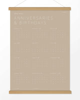 Anniversaries &amp; Birthdays