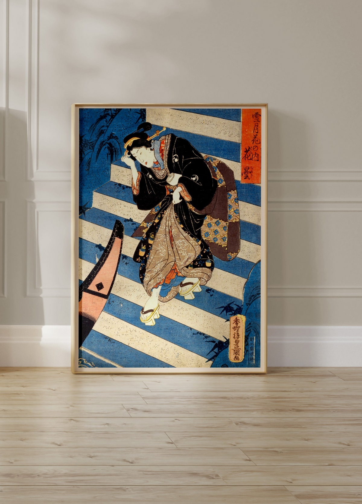 光琳　蒔絵　切手盆　30.2/21.3/2.5㎝　東①Y5-0322① Bidoro | Japanese Woodcut Posters | Authentic ukiyo-e